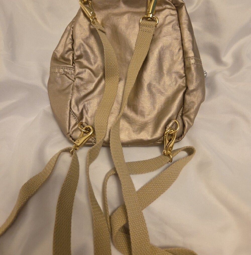 Kipling Metallic Gold R2-D2 Mini Backpack - Picture 2 of 6